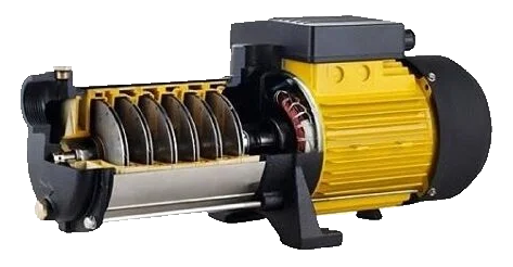 VORTEX VKP S/S 7-04 220 - 380v 1,5 Hp Yatay Kademeli Pompa (Süper Sessiz)
