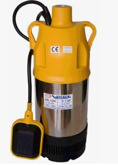 VORTEX GRL 1000  1 HP 220V  3 Kademeli Keson Kuyu Dalgıç Pompa