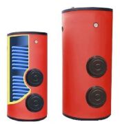 BAUTHERM BTB-KPO 1000 Performans Serisi Çift Serpantin 1000 LT Krom Boyler( Deri Kılıf )