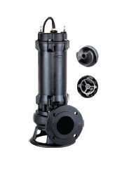 YILDIZSU 65WQCN45-17 5,5Hp 2 1/2'' 380v Bıçaklı Öğütücülü Foseptik Dalgıç Pompa( Süper Sessiz)