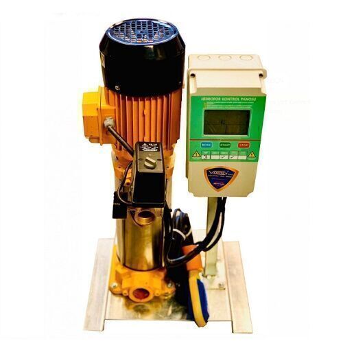VORTEX VKP VD S/S 16-09 T 4 HP 380v Dik Milli Çelik Fanlı Çok Kademeli Tek Pompalı Paket Hidrofor