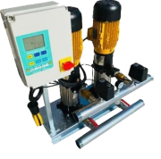 VORTEX VKP VD S/S 7-06 M 2 Hp 220v Dik Milli Çelik Fanlı Çok Kademeli Çift Pompalı Paket Hidrofor