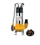 WQSD 15-10 1.1C TF 1.5 HP 380v Foseptik Parçalayıcılı Pis Su Dalgıç Pompa