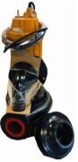 VORTEX W 550 A-4  7.5HP 380v 4''Çıkışlı Parçalayıcılı Açık Fanlı Dalgıç Pompa