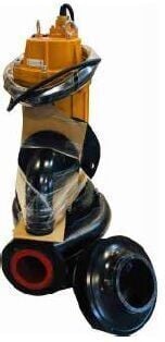 VORTEX W1500A-4  20 HP 380v 4'' Çıkışlı Parçalayıcılı Açık Fanlı Dalgıç Pompa