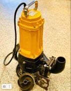 VORTEX WCR 550T  5.5HP 380v  3''Çıkışlı Süper Öğütücülü Açık Fanlı Dalgıç Pompa