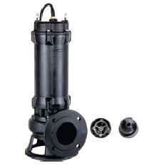 YILDIZSU YWQC 10 1.5 Hp 220v  2''Çıkışlı Süper Öğütücülü Açık Fanlı Dalgıç Pompa