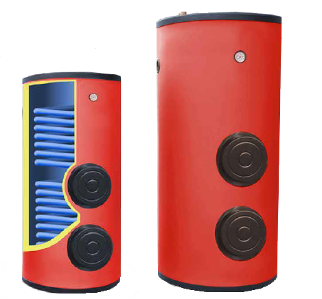 BAUTHERM BTB-POE 150 Performans Serisi Çift Serpantin 150 LT Emaye Boyler ( Deri Kılıf )