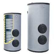 BAUTHERM BTB-POE 150 Performans Serisi Çift Serpantin 150 LT Emaye Boyler ( Sac Kılıf )